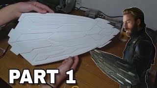 How to make the new shield of the Captain America PART 1 - Shield Captain America Infinity War - DIY