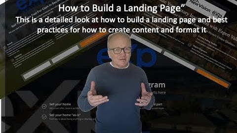 BoldTrail: How to Build a Landing Page