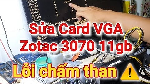 Zotac 3070 11g cách sửa lỗi chấm than. #recom #suavga #suamaytinh #suapc #sualaptop #suadienthoai