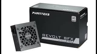 Phanteks REVOLT SFX PH-P750GSF 本体 sfx電源 Phanteks (PH-P750PSF) Revolt SFX 750W 80PLUS Platinum, SFX Power