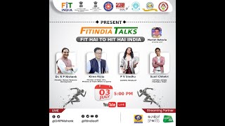 Fit India Talks Inaugural session