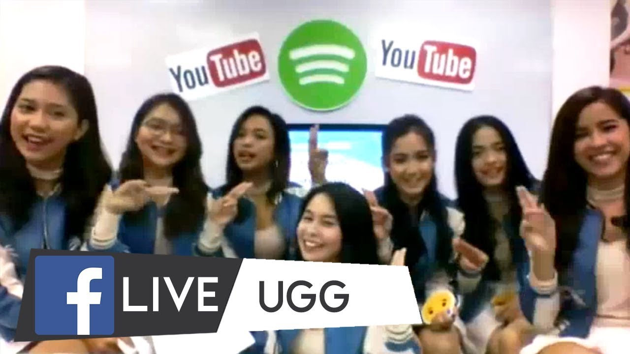 julian trono and ella cruz 2019 FB Live: UGG/U Go Girls