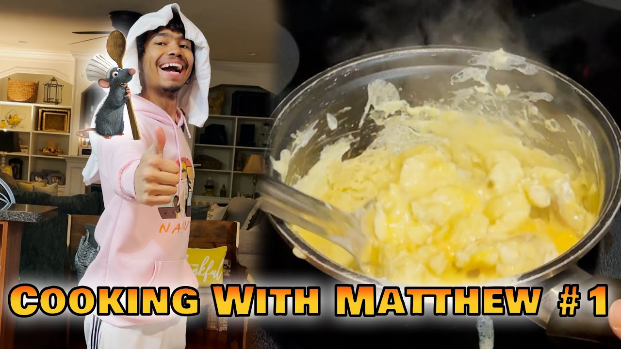 Matthew Can Cook ANYONE CAN COOK| Cooking With Matthew - YouTube