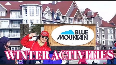 BLUE MOUNTAIN ACTIVITIES DURING WINTER / NORMA MANTE