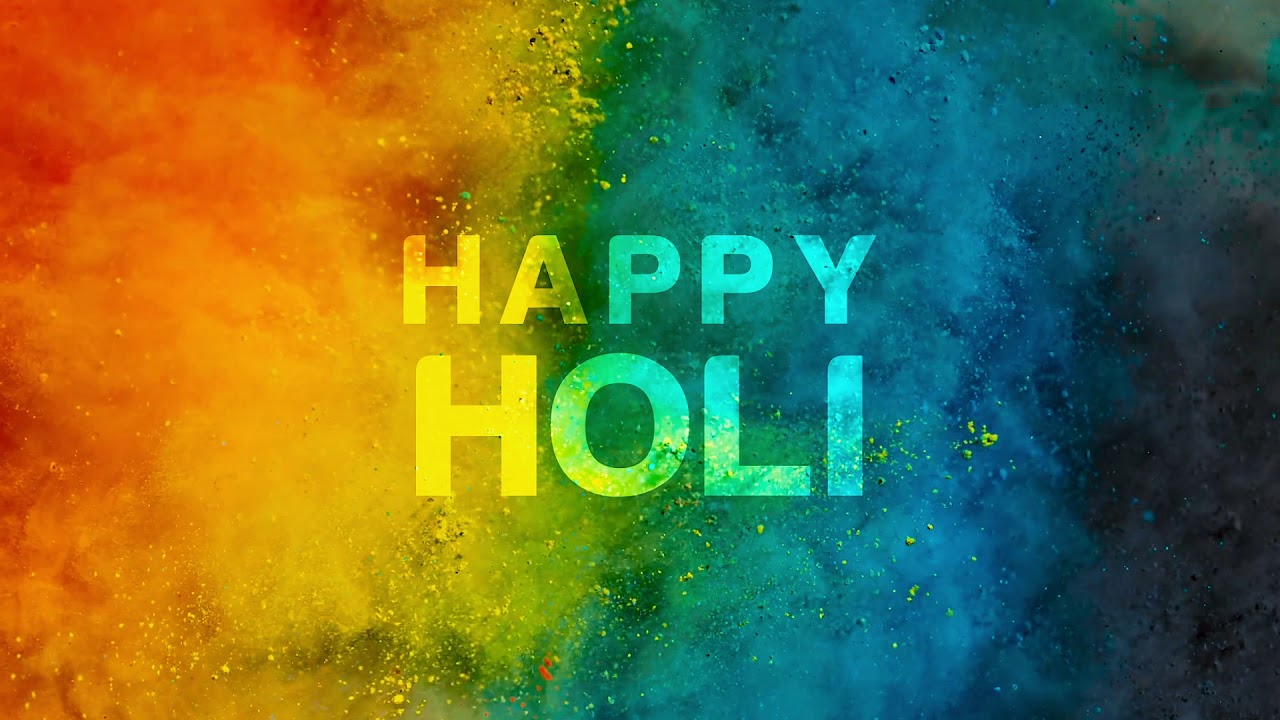 holi after effects project free download