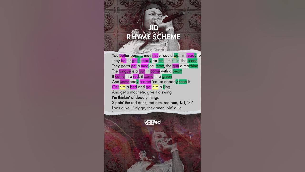 JID just slaughtering his first verse on Animals Pt. 1 #rhyming #rhymescheme JID just slaughtering his first verse on Animals Pt. 1 #rhyming #rhymescheme