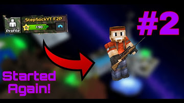Starting From Level 1 Again In Pixel Gun 3d... Grinding Challenges Episode 2