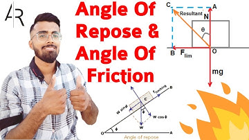 Angle of Repose & Angle of Friction