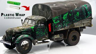 Restoration and Customization Damaged Army Military Truck - Plastic Wrap Camouflage by Boty Restoration 370,622 views 3 years ago 11 minutes, 27 seconds