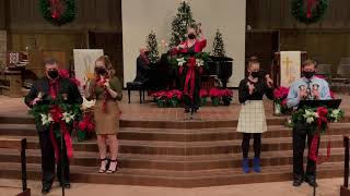 Christmas Ringers 2020 - Once In Royal Davids City Arr By Anna Laura Page