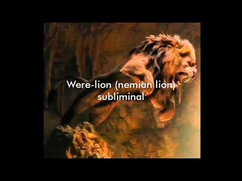 Were Lion Nemian Lion Subliminal Powerful