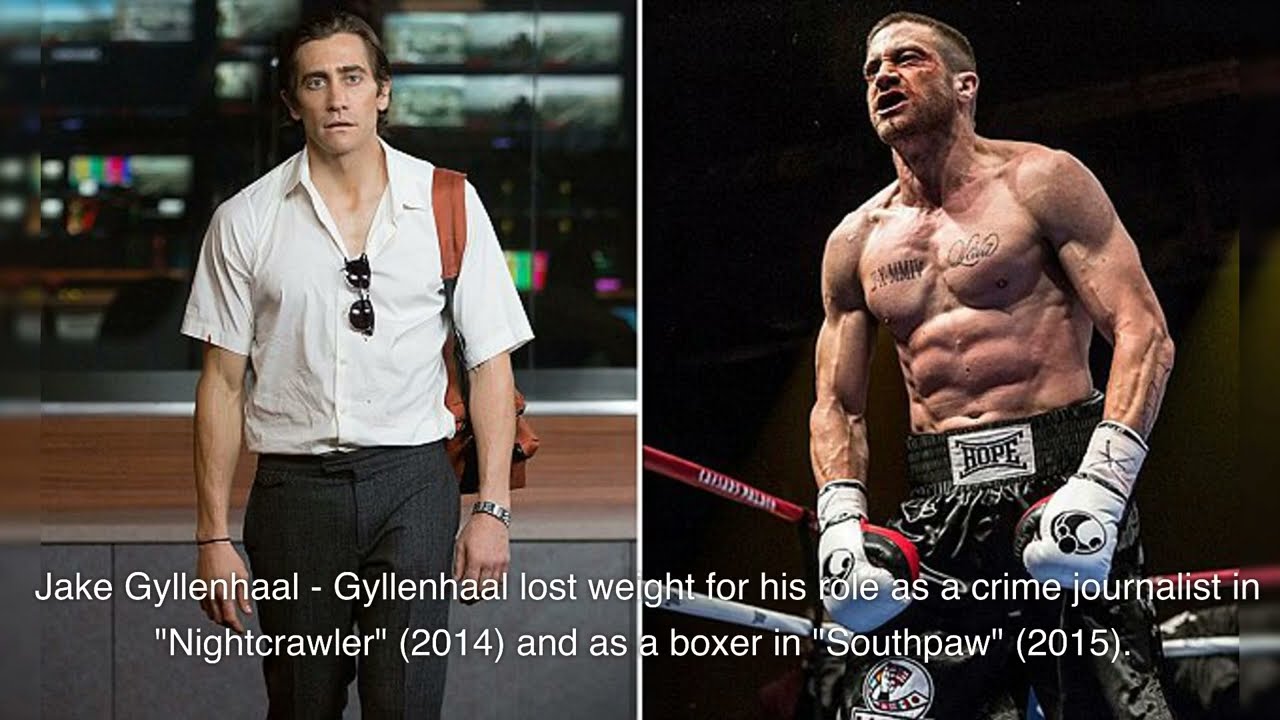 Remarkable Transformations: Actors & Actresses who Lost or Gained Significant Weight for a Role.