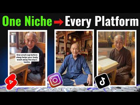 How I Create Viral AI Monk Shorts in Under 20 Minutes (FREE TOOLS ONLY)