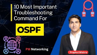 OSPF Troubleshooting Commands For Network Engineers #ospf #network_engineer #pmnetworking