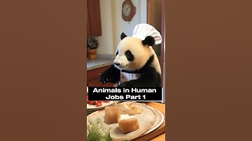 Animals in Human Jobs generated by AI - Part 1