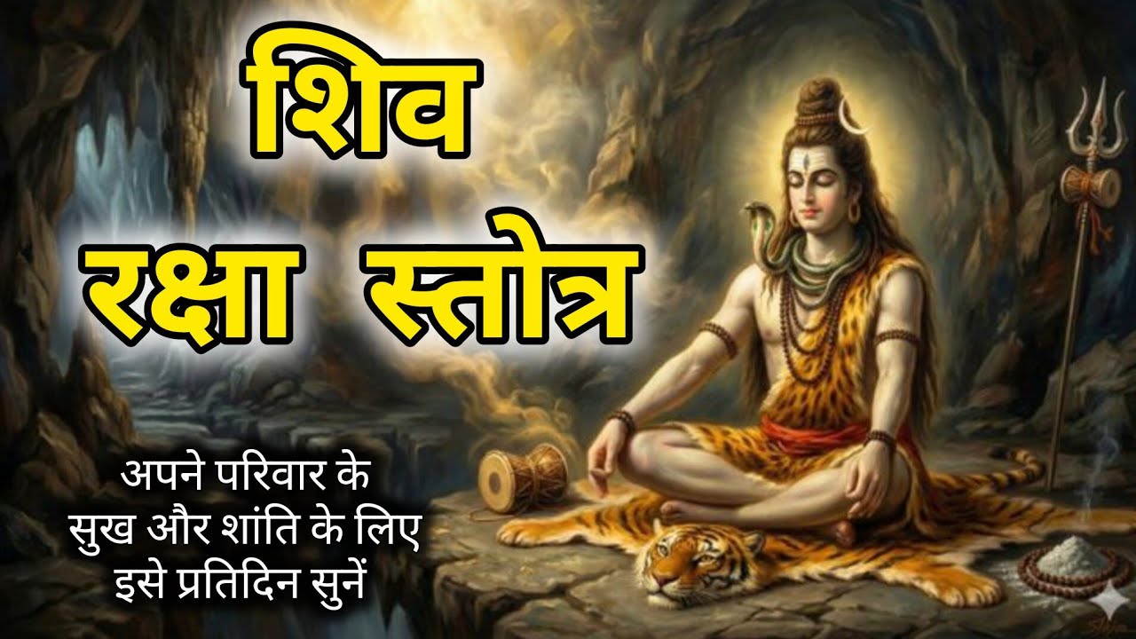शिव रक्षा स्तोत्र - Shiv Raksha Stotra - Bhakti mantra 