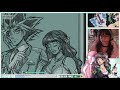 Drawing Atem again! ♥ Let's Read SILVER FANGS!! ✯ Stream | March 22, 2025 ~ ArtSirenMJ✯