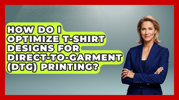 How Do I Optimize T-shirt Designs For Direct-to-Garment (DTG) Printing? - Graphic Design Nerd