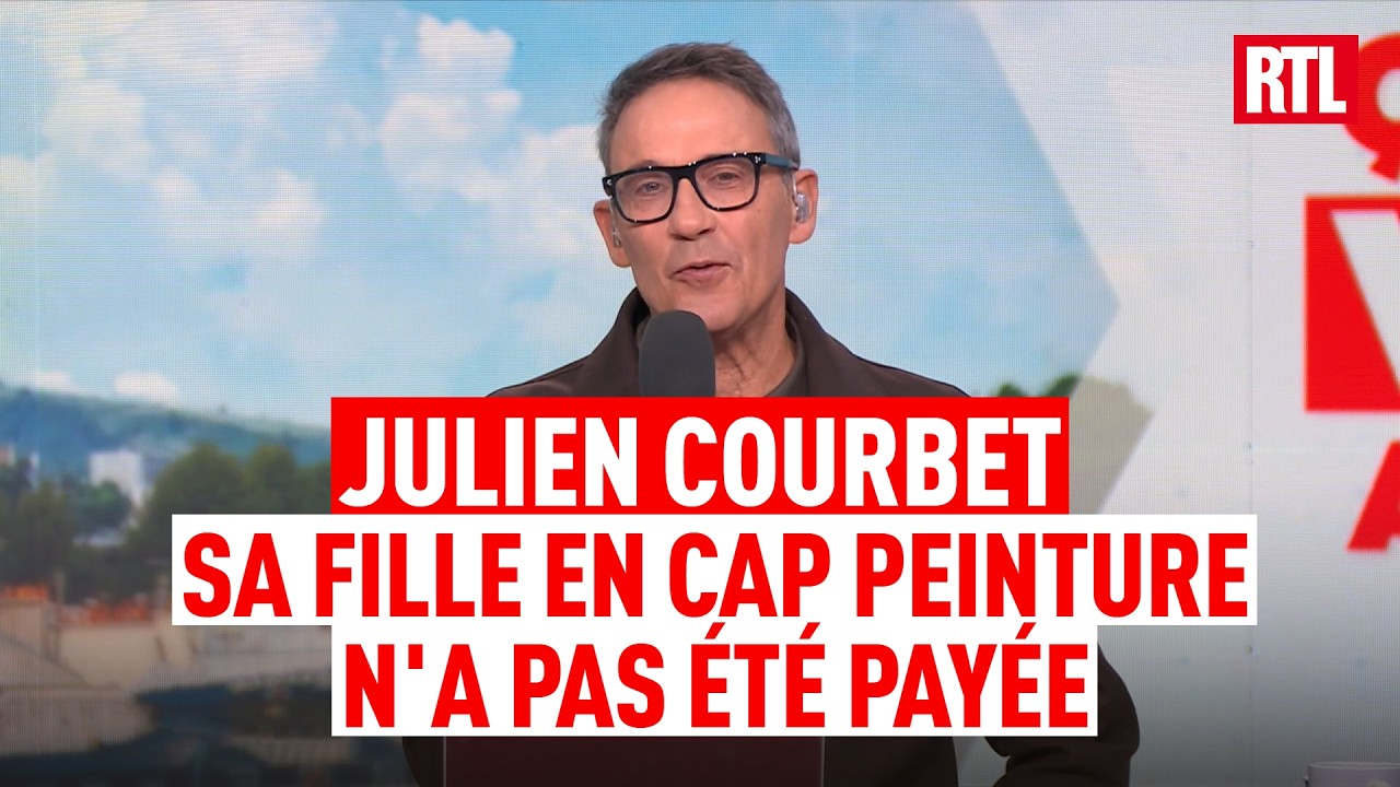 Julien Courbet : sa fille en cap peinture n'arrive pas à se faire payer ses salaires