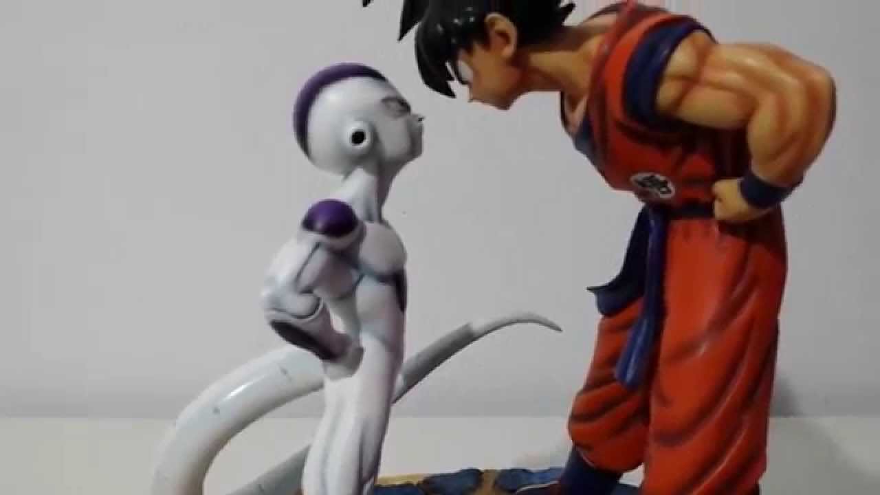 Dragon Ball Z- Goku vs Freezer resin diorama - YouTube