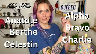 ASMR NATO Phonetic Alphabet French and English (Whispered for Sleep) screenshot 4