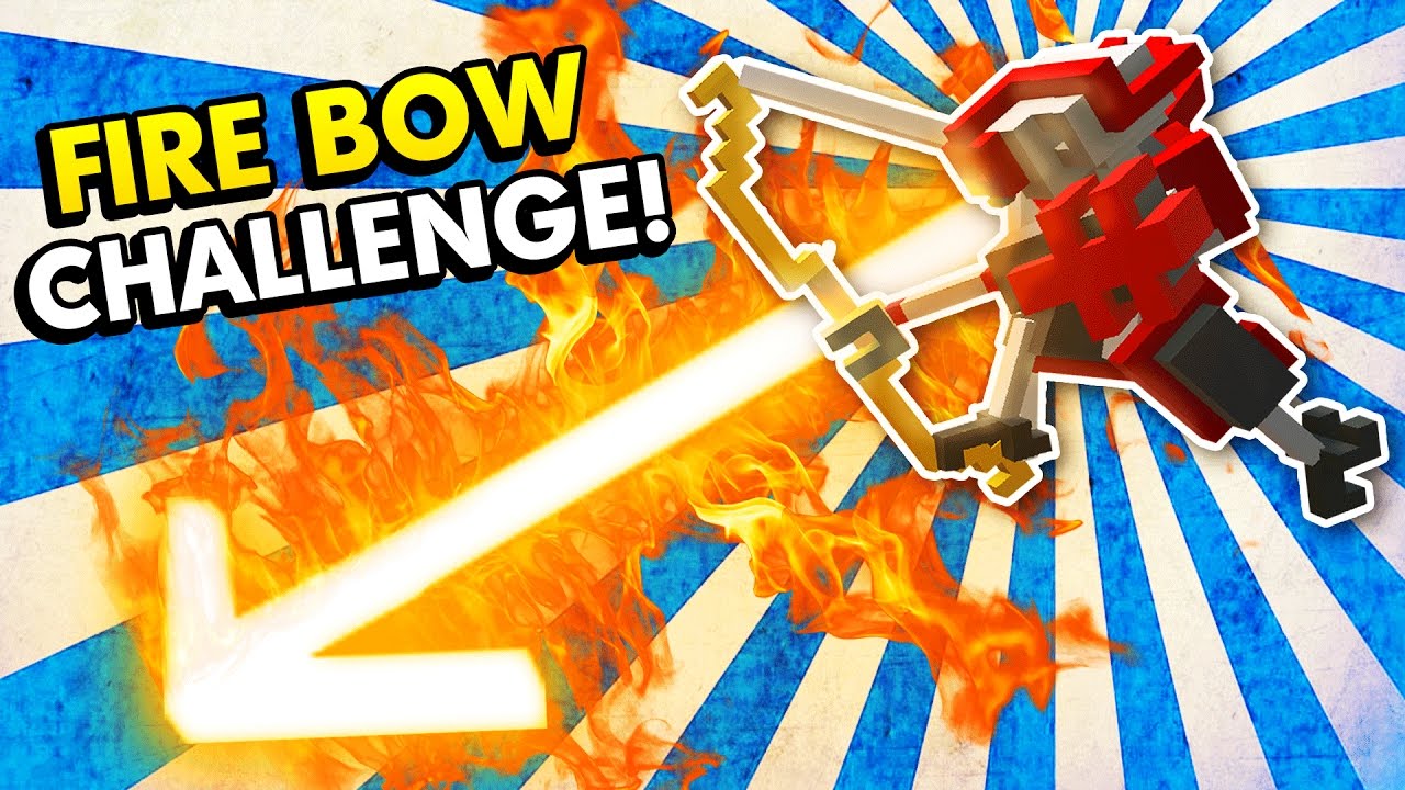 FIRE BOW CHALLENGE IN CLONE DRONE IN THE DANGER ZONE ...