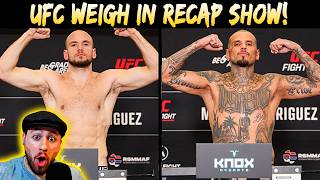 UFC Belgrade Medic vs Rodriguez Predictions & Betting Breakdown | Weigh In Recap Show