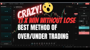 11 X WIN WITHOUT LOSE || BEST METHOD OF OVER/UNDER TRADING | BINARY.COM