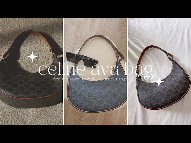 CELINE AVA Handbag First Impressions Review - I was surprised by this style  