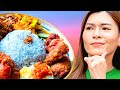 Nasi lemak with 10 ingredients  traditional vs modern