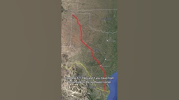 This Is How Long It Takes To Drive Across Texas! #geography
