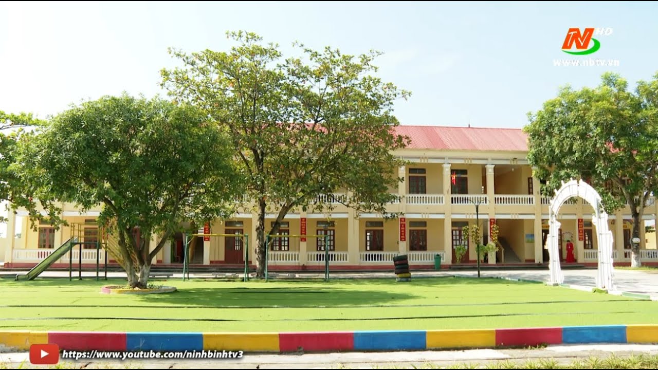 Hiệu quả từ công trình xây dựng cơ sở vật chất tại trường tiểu học Ninh An