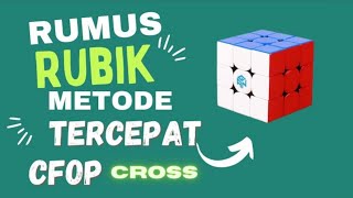 Tutorial rubik 3x3 tercepat - rumus rubik 3x3 teknik Cfop CROSS