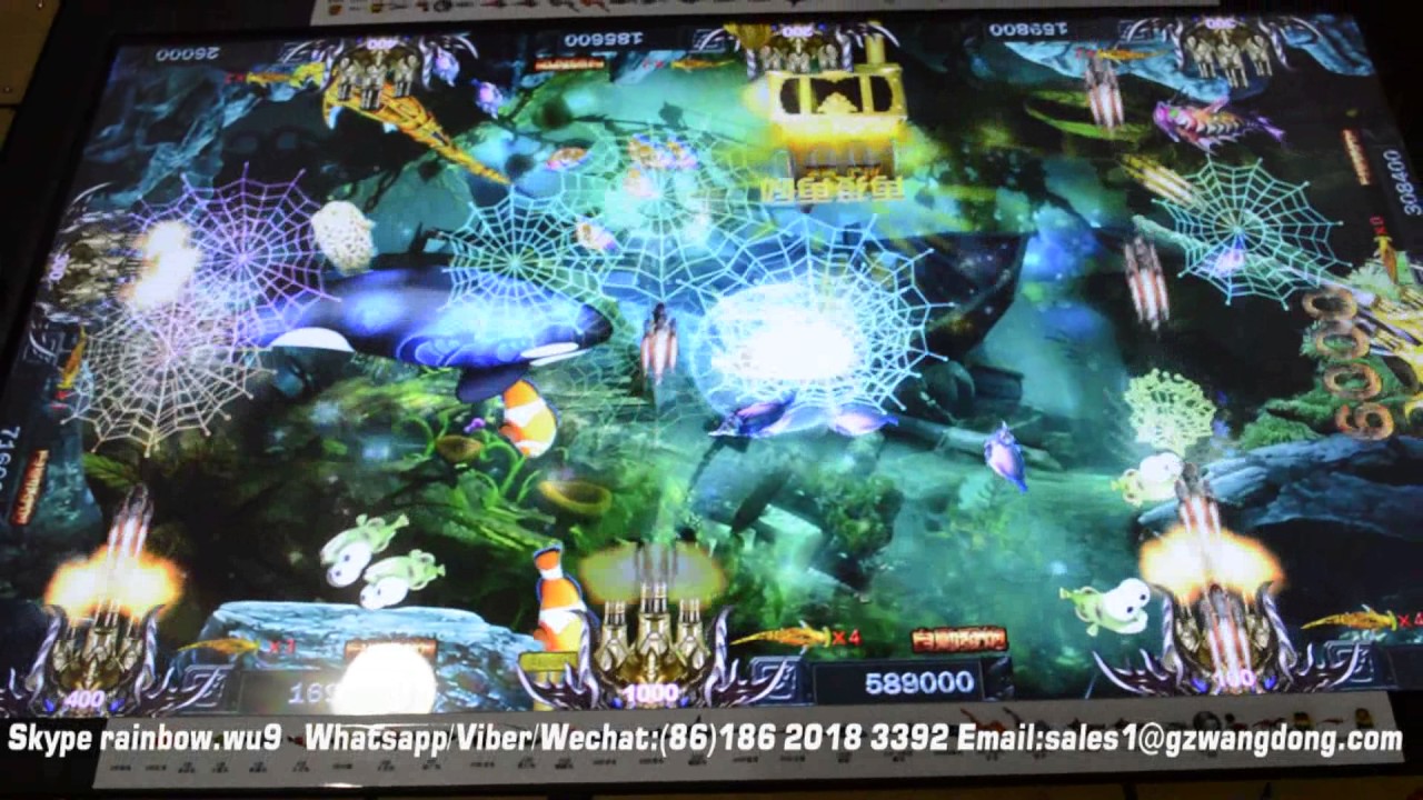 TWINS DRAGON FISH GAME( FISH GAME HUNTER GAME MACHINE)/DRAGON HUNTER