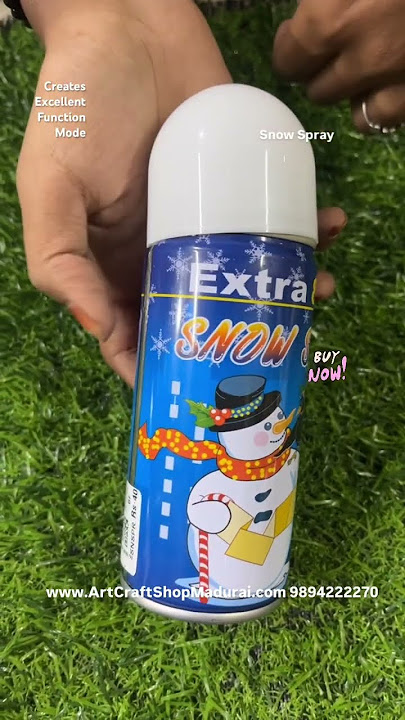 Snow spray create function mode instantly