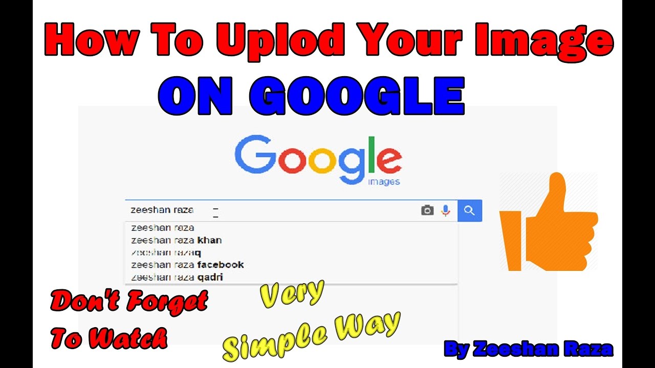 google image search upload