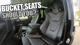 Athlete Statistics RECARO or CORBEAU – Which is Best? Time for a SEAT UPGRADE in our Land Rover Defender 110 XS Utility