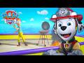 Boat on FIRE! Marshall Saves the Flounder | PAW Patrol | Compilation