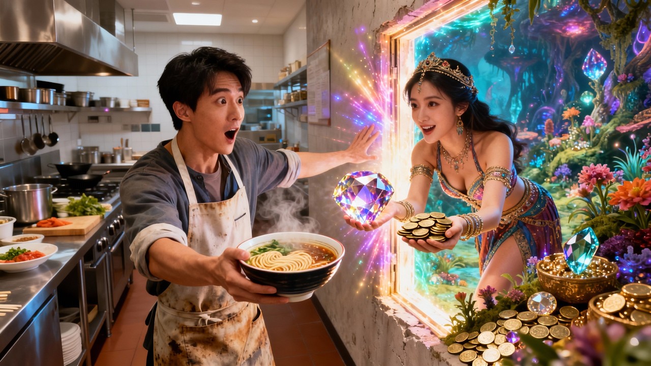 مقايضة وعاء رامين بكنز وطني؟ حياة خارقة في مطعم يربطك بالعالم الآخر!