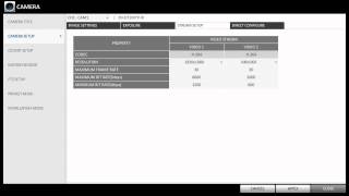 PixelMaster Embedded NVR: Camera Stream Setup
