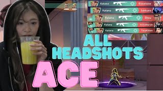 Kkatamina's Crazy All Headshots ACE vs Team Valkyrae & Corpse Husband is a Dirty OP-er!!