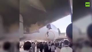 A man hang with plane in kabull Afghanistan #kabull #short by OwlCat 212 views 2 years ago 15 seconds