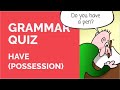 Comprehension Quiz from Video Tutorial