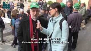 Caltagirone, gli agricoltori in piazza contro l'Imu La solidarietà del Vescovo