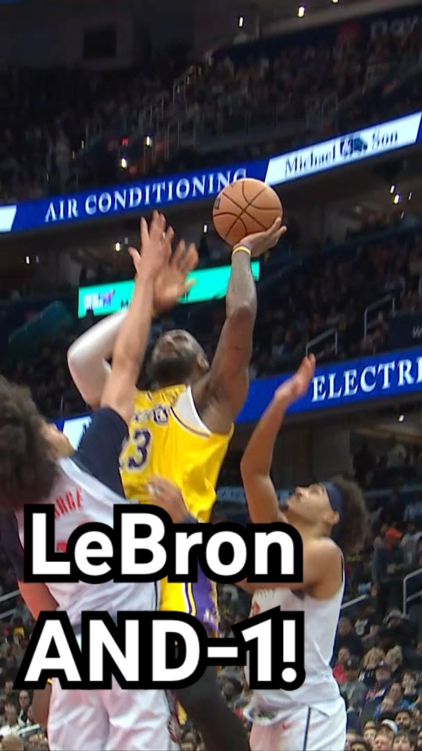 LeBron is TOO STRONG ?