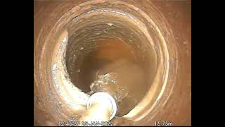 Milling concrete restriction at clay pipe joint