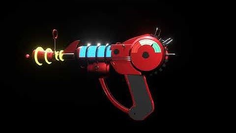 Call of Duty Raygun Model - Blender