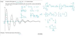 AQA Maths A Level June 2019 paper 1 qu 16