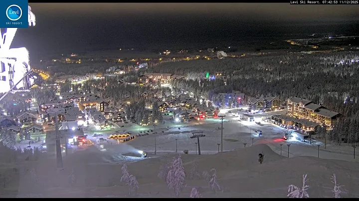 Kylänäkymä / Village view | Levi Ski Resort | Finland