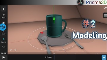 Modeling Tutorial: Prisma 3D 3.0.1 | The Best 3D Animation App